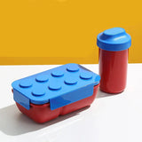 Royallure Dubbel Lager Bento Lunchlåda - Bärbar Lunchlåda med Delad Design för Studenter och Kontor Carvallo