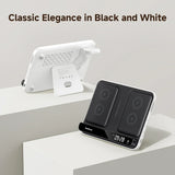 Royallure Dual Wireless Charger – Snabbladdningsdocka för Telefon, Klocka & Hörlurar (Samsung Kompatibel) Carvallo