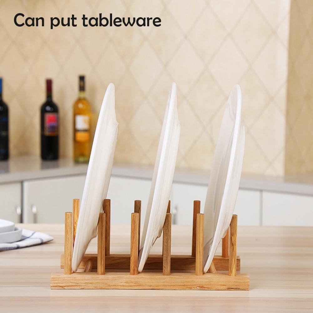 Royallure Fällbart Bambudiskställ – Miljövänlig, Lufttorkdesign, Platsbesparande Carvallo