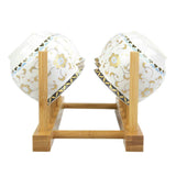 Royallure Fällbart Bambudiskställ – Miljövänlig, Lufttorkdesign, Platsbesparande Carvallo