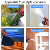 Royallure Effortless PaintMaster Pro – Universell Batteridriven Sprutpistol, Lättviktig DIY Finish Carvallo