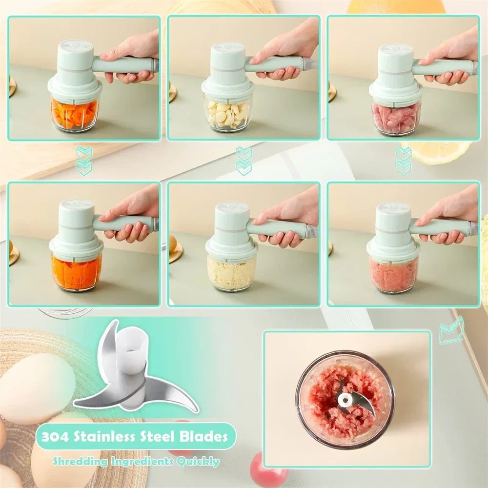 Royallure Elektrisk Handmixare Automatisk Äggvisp för Bakning, Deg & Grädde Carvallo