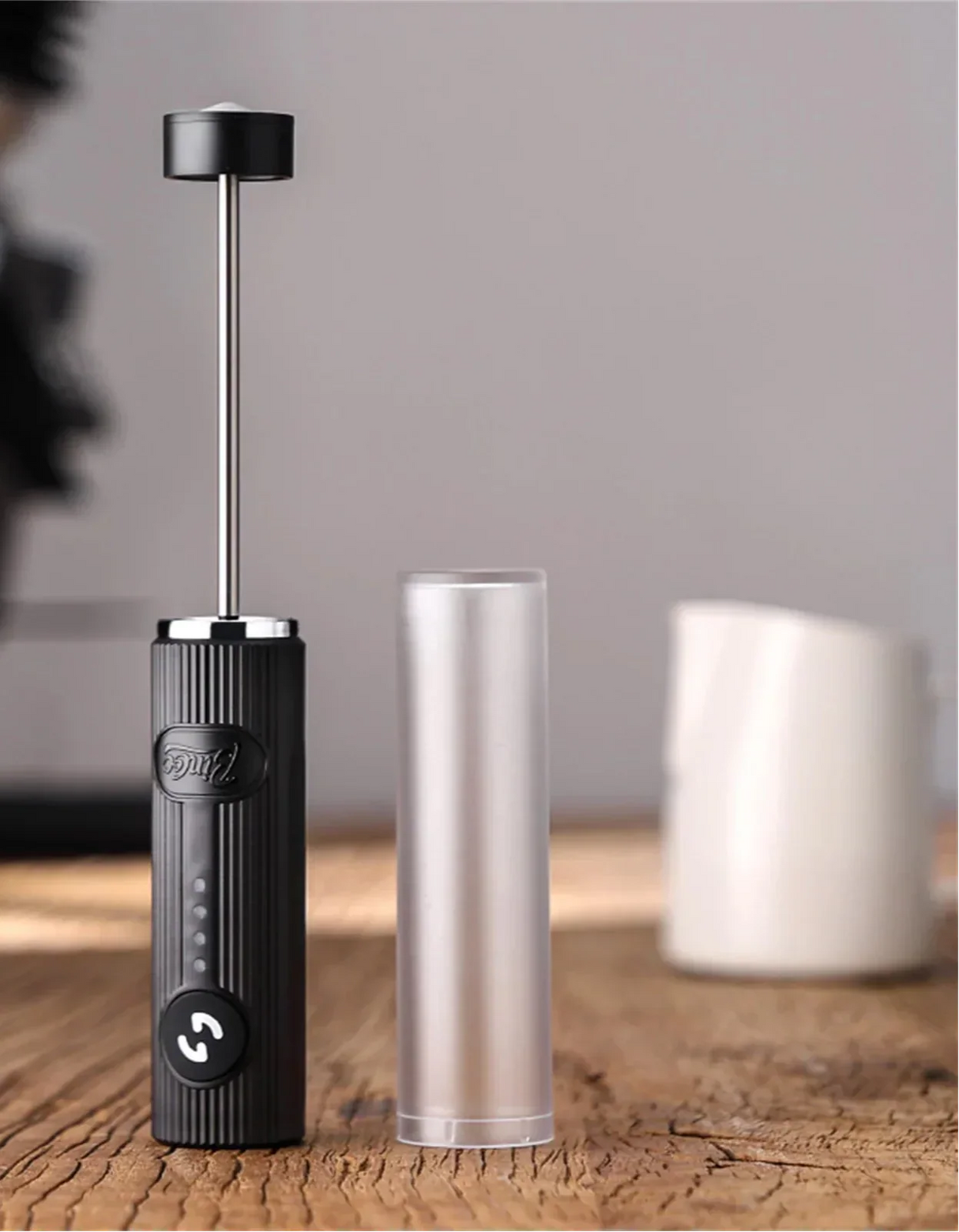 Royallure Elektrisk Mjölkskummare Handhållen Kaffevisp, Äggvisp & Dryckblandare Carvallo