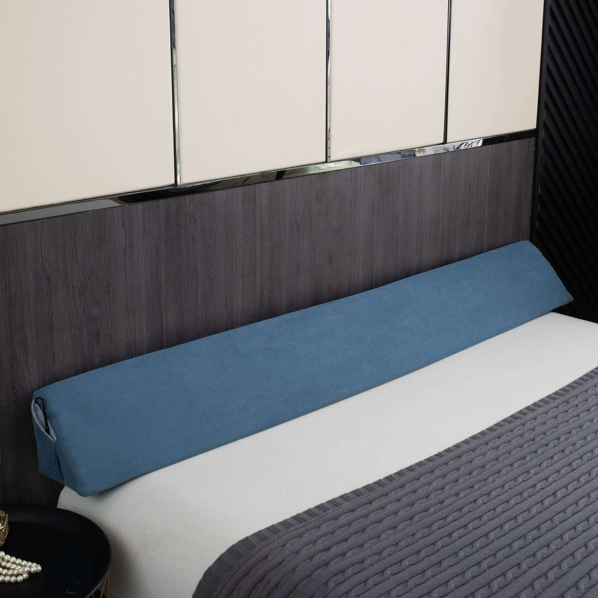 Royallure Premium Gap-Filler Wedge Pillow – Säng Huvudgavel Gap Stoppare & Upphöjd Ryggstöd Carvallo