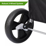 Royallure Fällbar Hundvagn – För Små och Stora Hundar, Lätt Resa & Fällning Carvallo