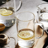 Royallure Värmebeständigt Glas Mätkopp, Hög-Borosilikat 250 ml–1000 ml, Klar & Hållbar Carvallo