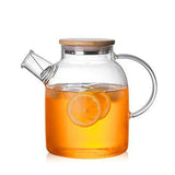 Royallure Transparent Borosilicate Glass Kettle Teapot – Värmebeständig och Visuellt Elegant Carvallo