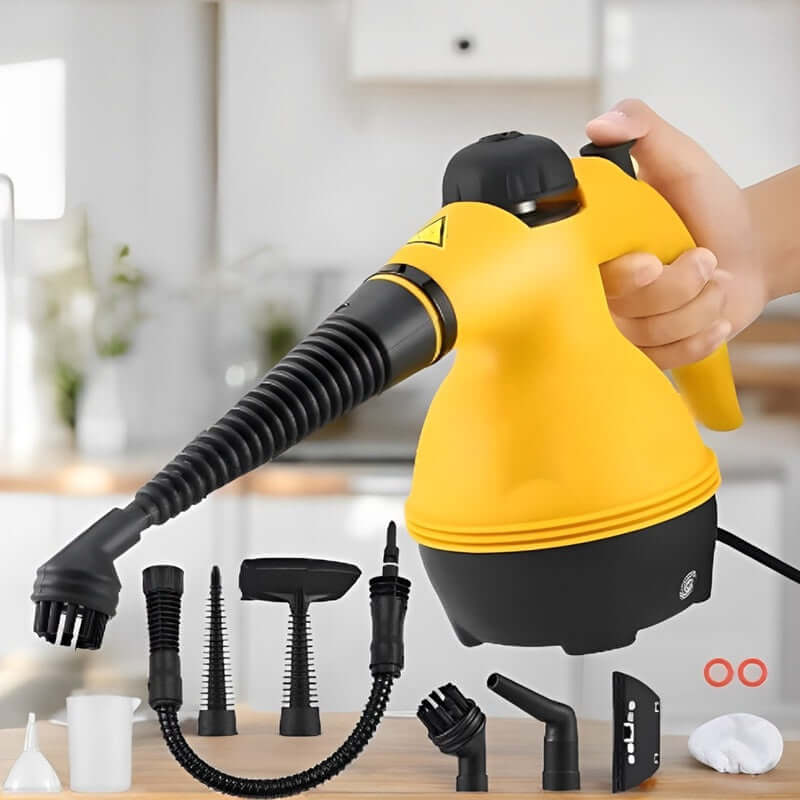 Royallure PowerSteam Handhållen Ångtvättmaskin – Högtemperatur Saneringsånga Carvallo