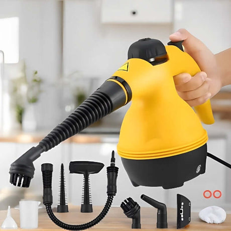 Royallure PowerSteam Handhållen Ångtvättmaskin – Högtemperatur Saneringsånga Carvallo