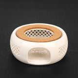 Royallure värmetålig borosilikatglas tekanna med infusor - 400 ml till 1 L kapacitet Carvallo