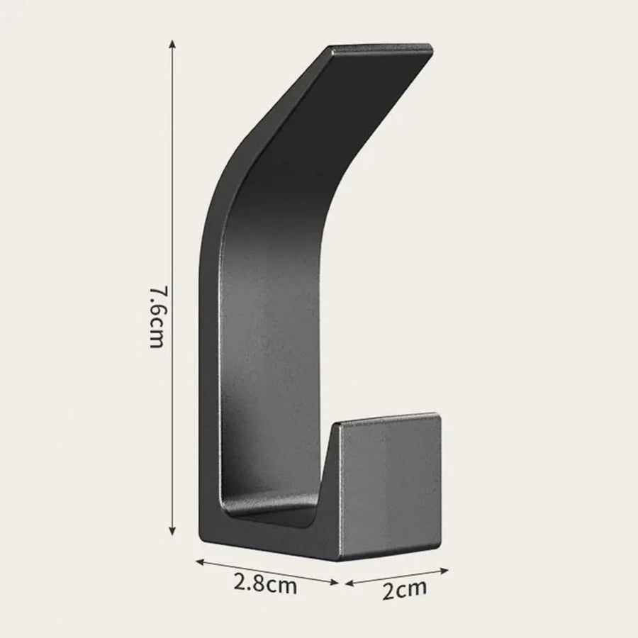 Royallure 5-Pack Självhäftande Väggkrokar för Kappor — Ingen Borrning Tunga Skador-Fri Carvallo