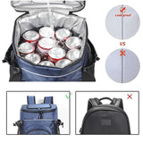 Royallure Isolerad Kylryggsäck Läckagesäker Stor Kapacitet för Resor & Camping Carvallo