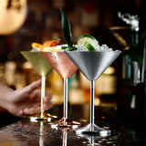 Royallure Isolerad 304 Rostfritt Stål Martini Glas – Roséguld, Personliggjord, Karaoke-Bar Redo Carvallo