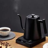 Royallure Elektrisk Gåsnackskanna med Temp Kontroll, Rostfritt Stål Kaffekanna Carvallo