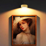 Royallure Magnetisk LED Konstbelysning – Snabbmonterad Fjärrljuslist, Galleri & Skrivbordsaccent Carvallo