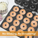 Royallure Quick-Bake Mini Donut Maskin – Hemmagjorda Donuts på Minuter Carvallo