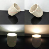 Royallure Modern Travertin Golv- och Bordslampa Naturlig Sten Sängrum Belysning Carvallo