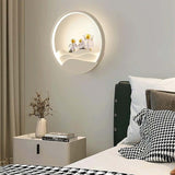 Royallure Astronaut Vägglampa 11" – Trikolor LED, Justerbart Varm-Kall Ljus Carvallo