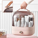 Royallure Makeup Cosmetic Organizer Box – 3-Färg PP Förvaring, 10.6×13” Smyckesorganisatör Carvallo
