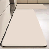 Royallure Diatomaceous Earth Kök Golvmatta Halkfri Absorberande Torkbar Matta Carvallo