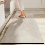 Royallure Diatomaceous Earth Kök Golvmatta Halkfri Absorberande Torkbar Matta Carvallo