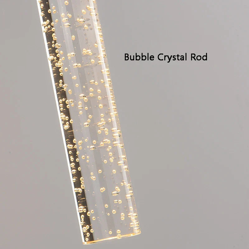Royallure Nordic Crystal Bubble LED Vägglampa för Sovrum, Vardagsrum & Hall Carvallo