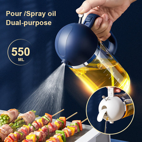 Royallure Dual-Purpose Olivolja Sprayer & Hällflaska för BBQ och Matlagning Carvallo