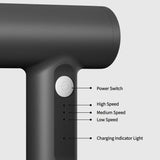 Royallure Trådlös Elektrisk Handvisp 3-Hastigheters Bärbar Äggvisp för Bakning Carvallo