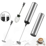 Royallure USB uppladdningsbar mjölkskummare Handhållen kaffeskummare och dryckesblandare Carvallo