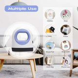 Royallure Bärbar Mini Värmepressmaskin – 85 W Kompakt Hantverkspress för Tröjor & DIY Gåvor Carvallo