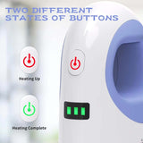 Royallure Bärbar Mini Värmepressmaskin – 85 W Kompakt Hantverkspress för Tröjor & DIY Gåvor Carvallo