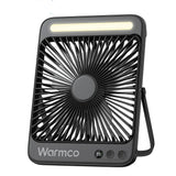 Royallure Bärbar Uppladdningsbar Bordsvovare – 20000mAh Batteri, Tyst 4-Hastighets Luftflöde & LED Lampa Carvallo