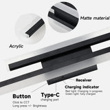 Royallure Uppladdningsbar LED Vägglampa 4400mAh Trådlös med Fjärrkontroll Carvallo