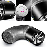 Royallure Silent Wall Extractor Fan – Högpresterande, tyst ventilation Carvallo