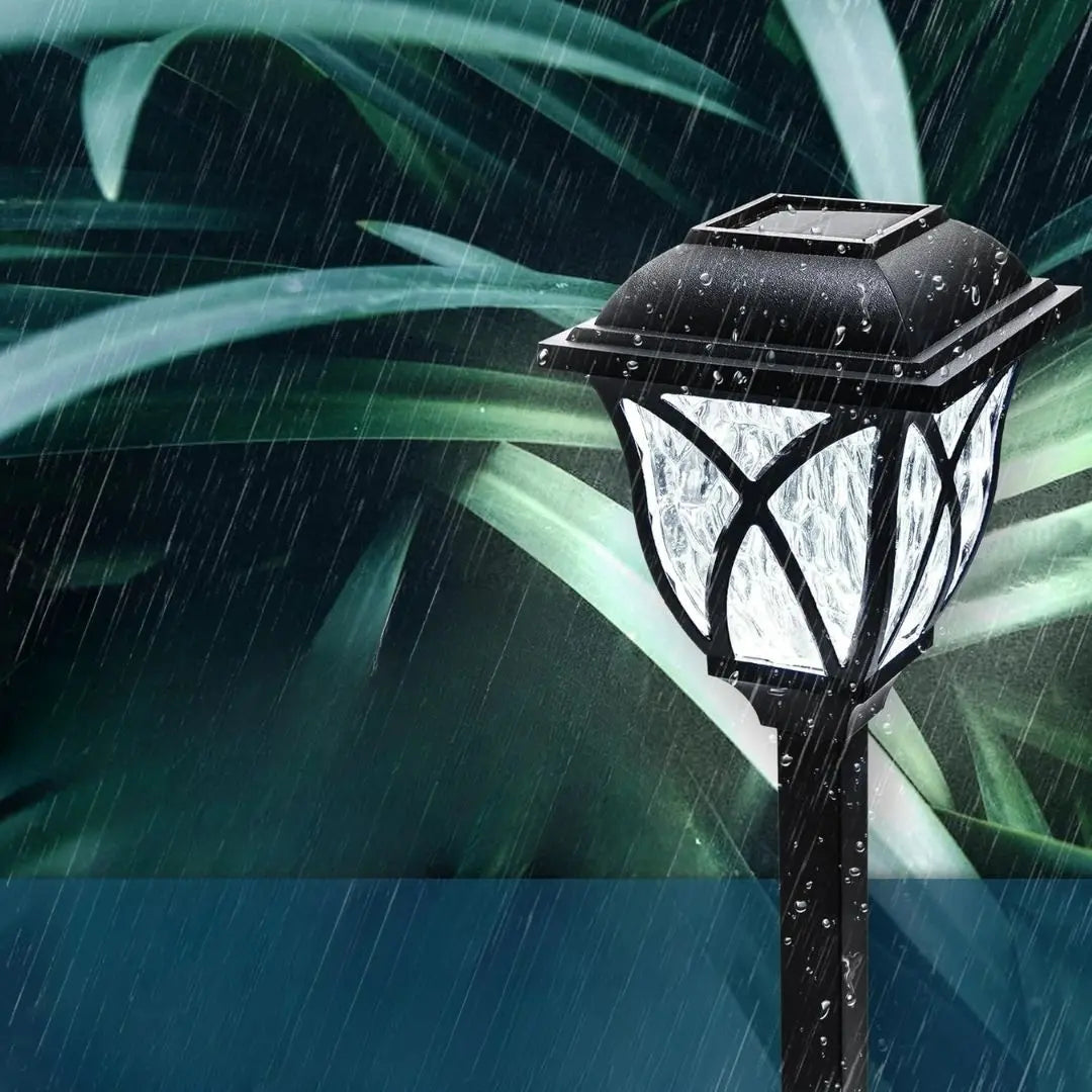 Royallure Solar Trädgårdslampor – Vattentät LED, Automatisk På/Av, Skymning-till-Dag Grytor Carvallo