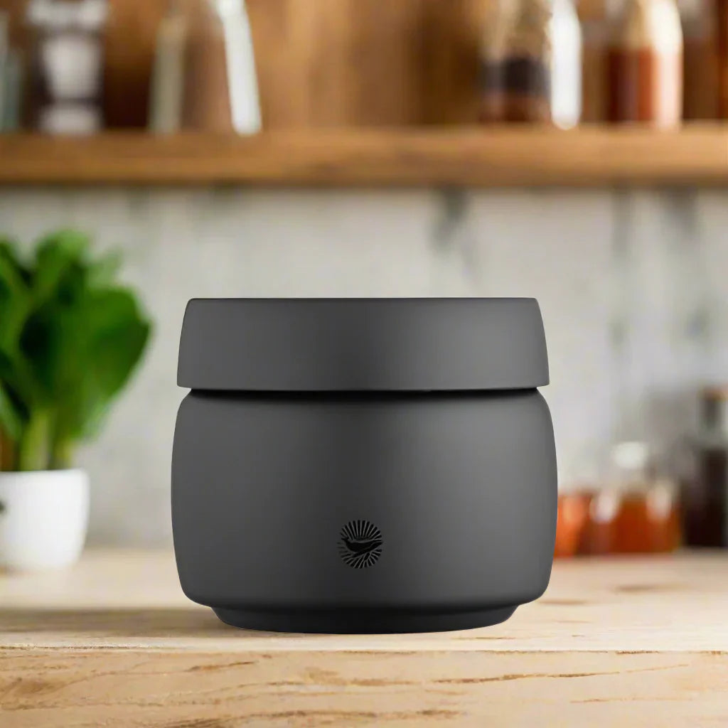 Royallure Stålkontainer med vakuum för kaffe, te och kök Carvallo