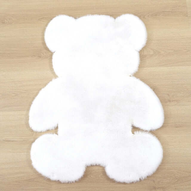 Royallure Super-Mjuk Nallebjörnsmatta – Plysch Faux-Fur, Barnleksmatta Carvallo