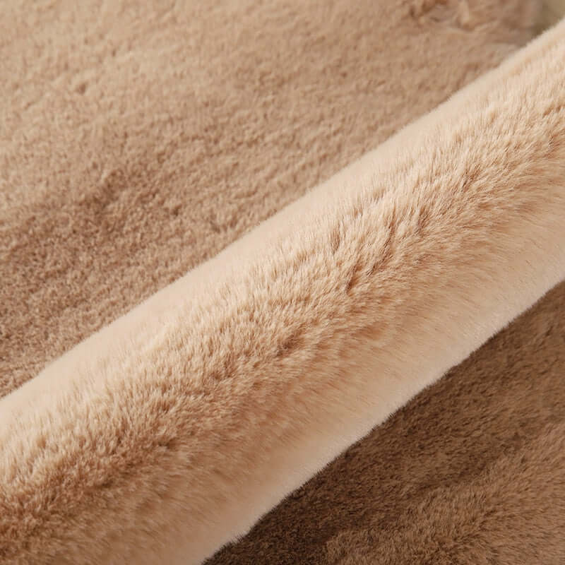 Royallure Super-Mjuk Nallebjörnsmatta – Plysch Faux-Fur, Barnleksmatta Carvallo