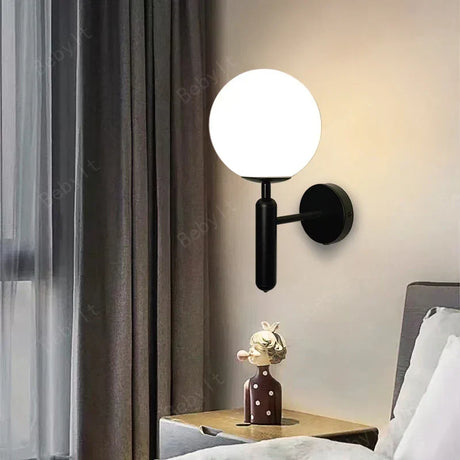 Royallure Touch Control Charging LED Vägglampa Trådlös Tri-Färg Dimmbar Sänglampa Carvallo