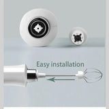 Royallure Trådlös Elektrisk Mjölkskummare 3-Hastigheters Handhållen USB Skumskapare Carvallo