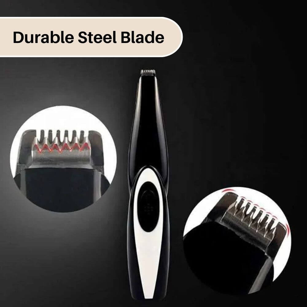 Royallure Ultra-Tyst Husdjursklippare med Säkerhetsblad – Precisionsvårdsverktyg för Stressfri Husdjursvård Carvallo