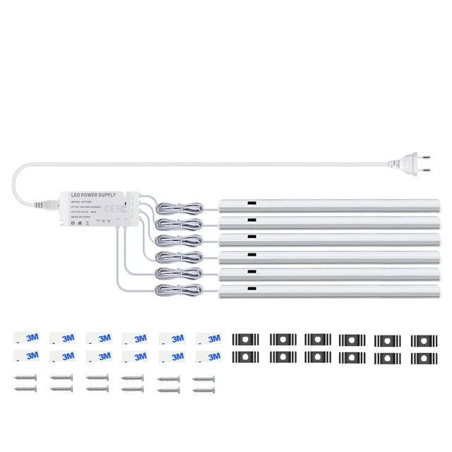 Royallure Kök LED Under-Skåp Ljus med Hand Scan Rörelsesensor, Plug-In Carvallo