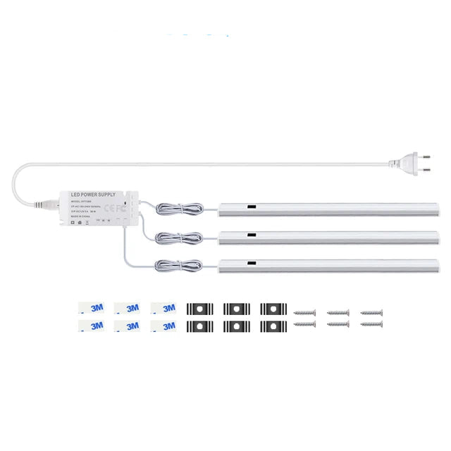 Royallure Kök LED Under-Skåp Ljus med Hand Scan Rörelsesensor, Plug-In Carvallo