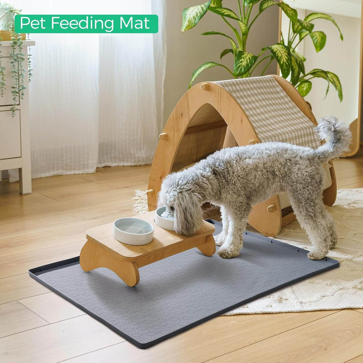 Royallure Under-Sink Vattentät Silikonmatta & Hyllfoder Organizer – Läckagesäker, Oljeavvisande, Flera användningsområden Carvallo