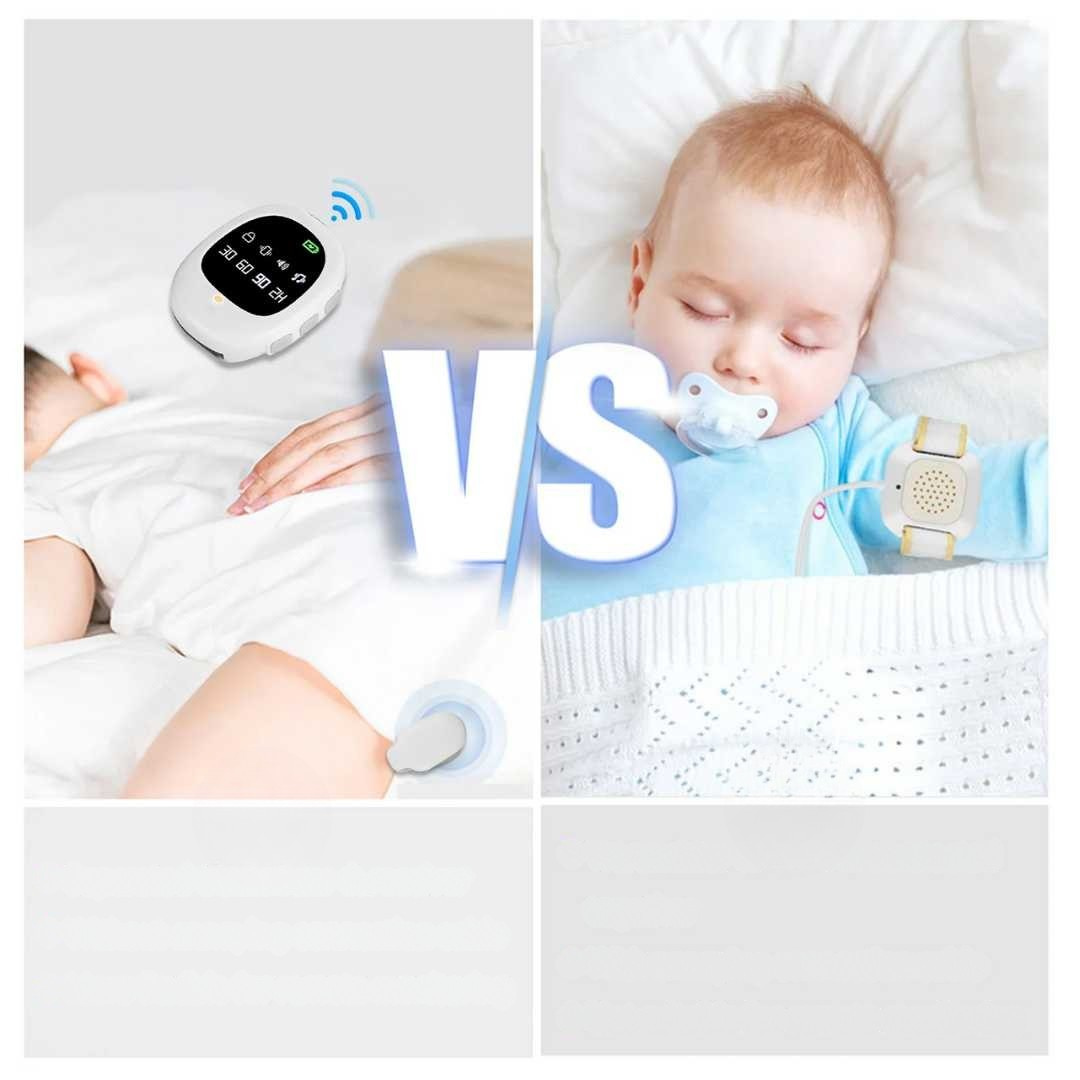 Royallure Sängvätande Alarm för Barn – Vibration Sensor, Ljud & Ljus Varningar, Djupsovare Klar Carvallo