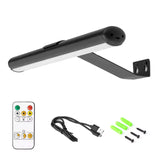 Royallure 4000mAh Trådlös Bildlampa med Fjärrkontroll, Uppladdningsbar Konstvägglampa Carvallo