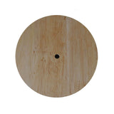 Royallure Trä Bordslampa Bas med E27 Fäste & På/Av Switch för Hemljus Carvallo