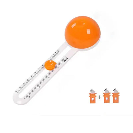 Justerbar cirkelskärare – Precisionsblad för rena cirkelsnitt MILA Sverige