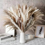 RusticPampas Dekor - Naturlig Fluffig Pampasgräs Boho Hem Blomsterarrangemang Carvallo
