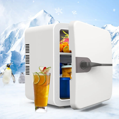 Mini Kylskåp Portabel 6L Varm Kall Kylare Carvallo
